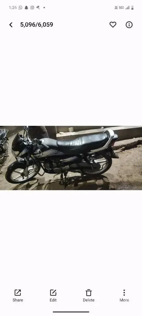 2017 Hero HF Deluxe Motorcycle - બાઇક્સ - બોટાદ - Image 5