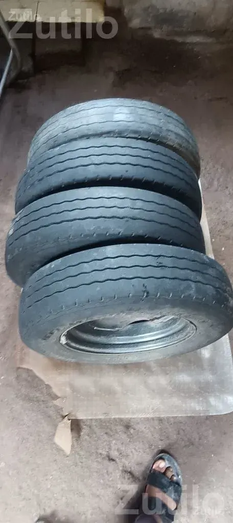 Set of 4 Eeco Car Tyres with Wheel Plates - Auto Parts - Botad - Image 2