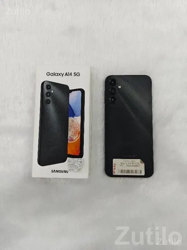Samsung Galaxy A14 5G with Box - Black - Mobile Phones - Bhanvad - Image 2
