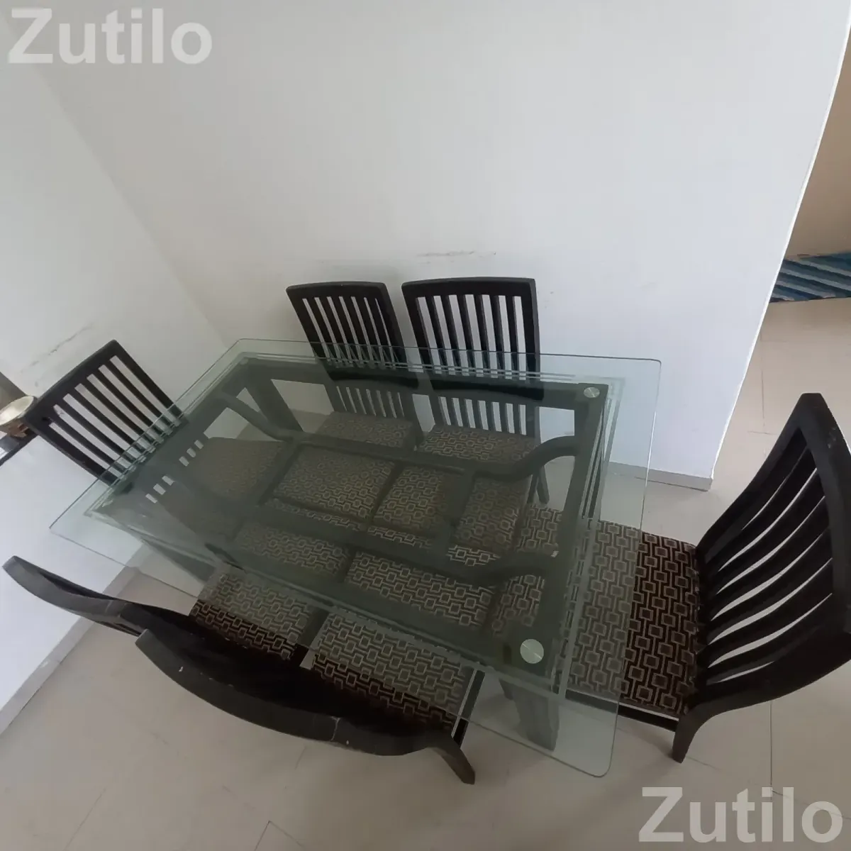 Glass top 6 sitter dinning table - Dining Tables & Sets - Ahmedabad City - Image 4