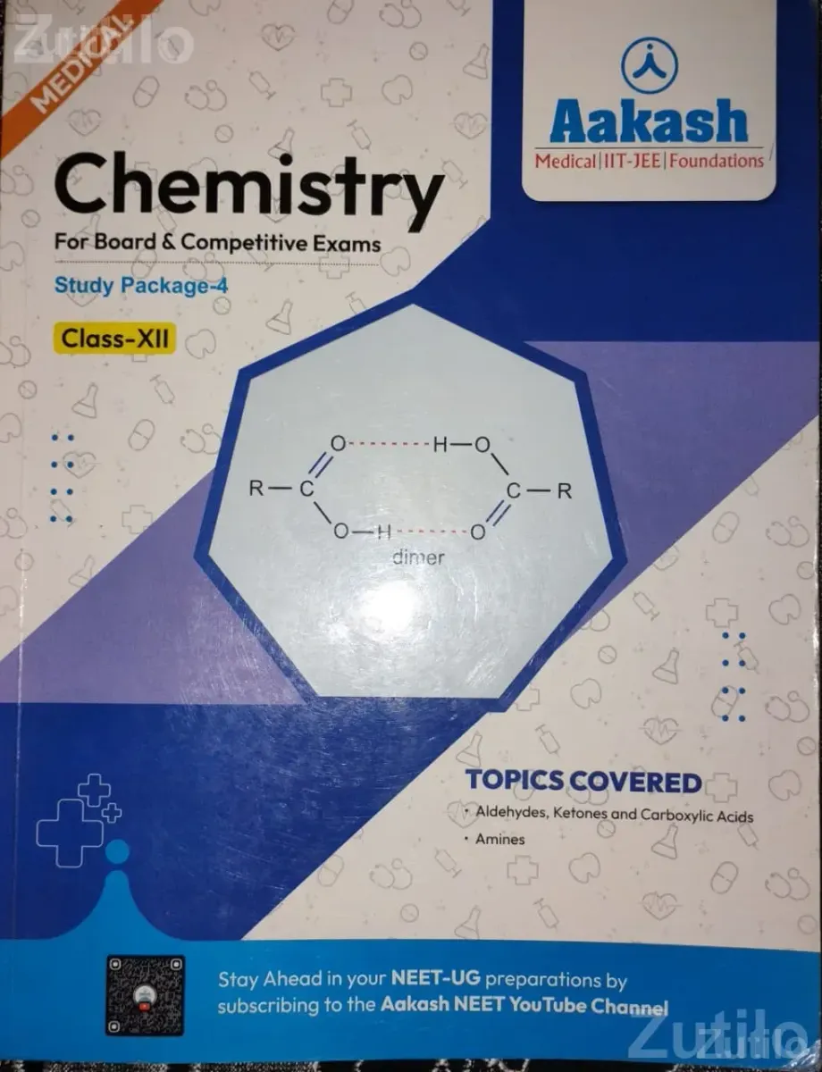 Class 12 Chemistry :- - સ્પર્ધાત્મક પરીક્ષાની પુસ્તકો - ઉધના - Image 5