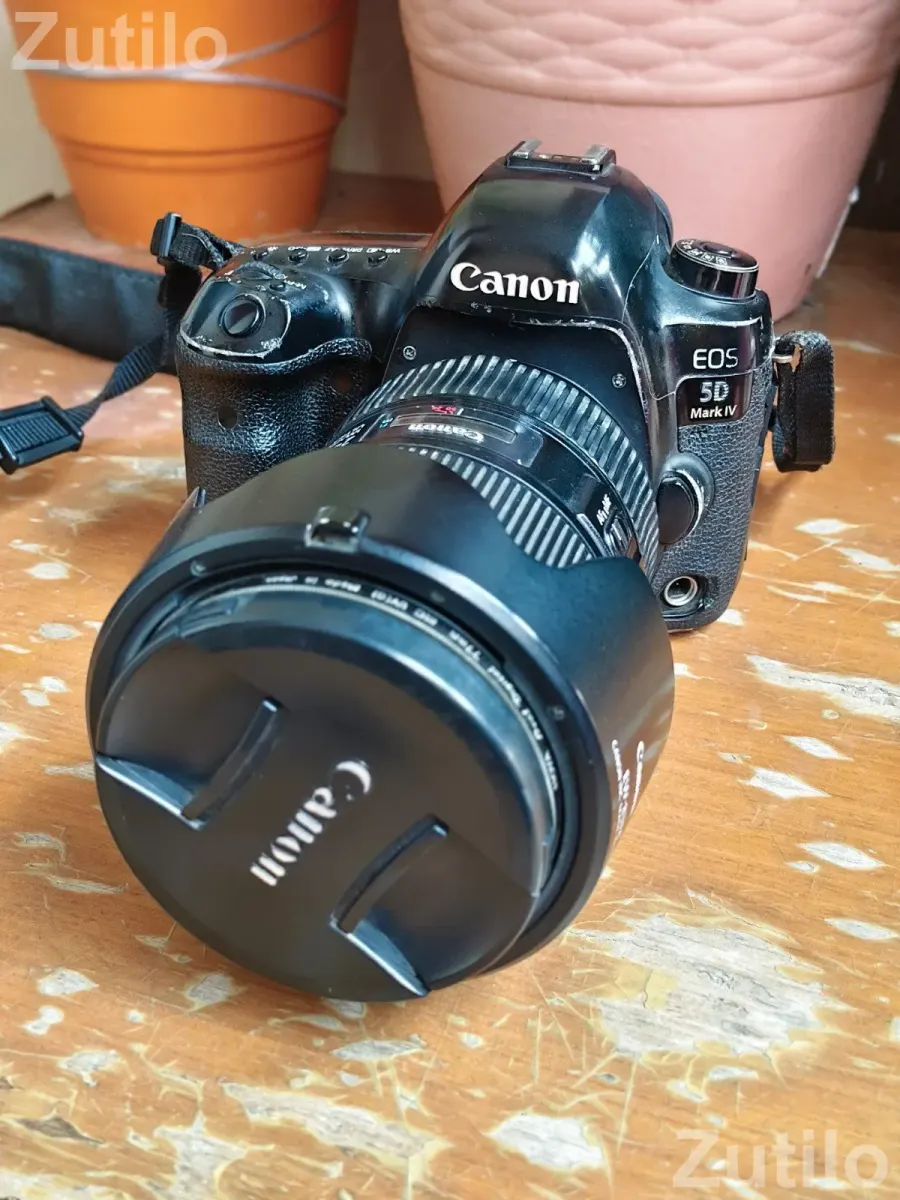 5d MARK 4 DSLR BODY / 24 -105 EF LENCE  / EF  50MM LENCE 1.8 - Cameras - Surat City - Image 2