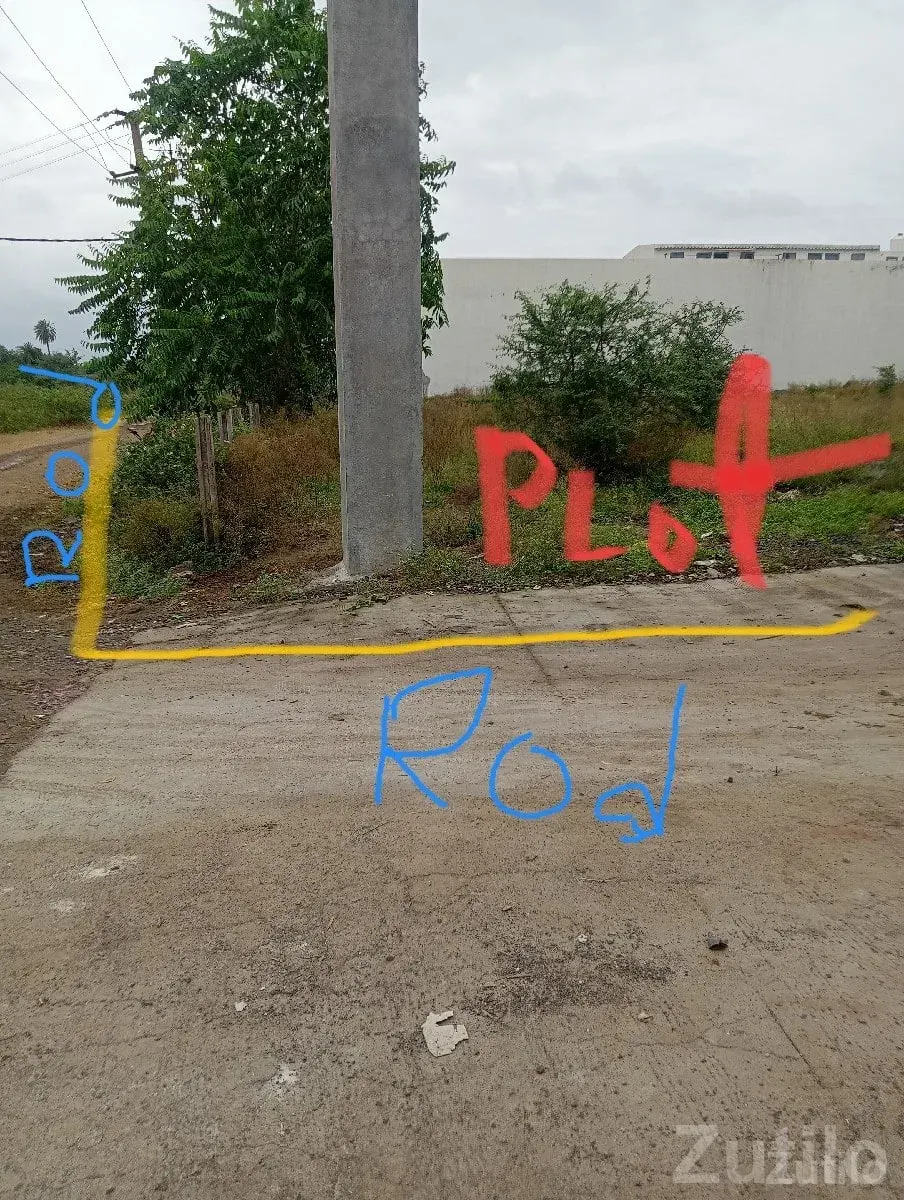 Corner Residential Plot 52x52 for Sale - Land & Plots - Lodhika - Image 2