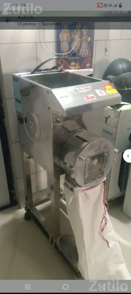 Domestic Flour Mill Gharghanti with Table - Other Home Appliances - Rajkot City - Image 2