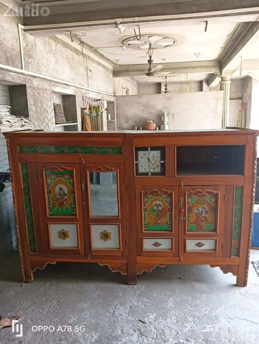 Old Wooden Cupboard Strong Storage Cabinet - Wardrobes, Cupboards & Storage - Ranpur - Image 4