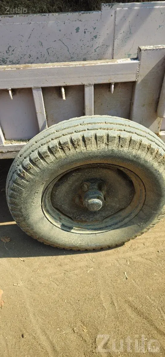 Heavy Duty Farm Trailer Gaadu 9.5x3.5 ft - ટ્રક અને લોરી - કેશોદ - Image 3