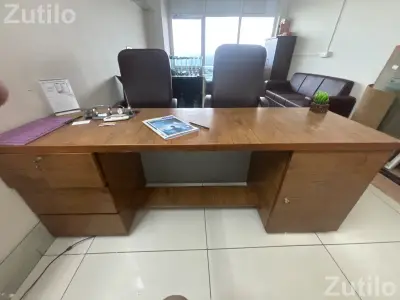 Office main counter table wooden