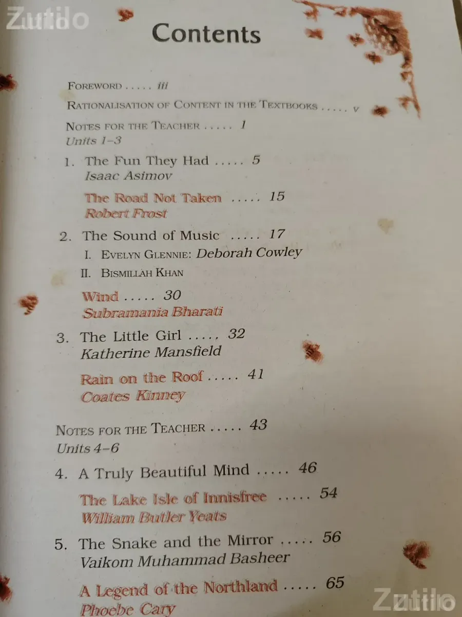 Beehive Textbook in English for Class IX - School Books - Rajkot City - Image 2