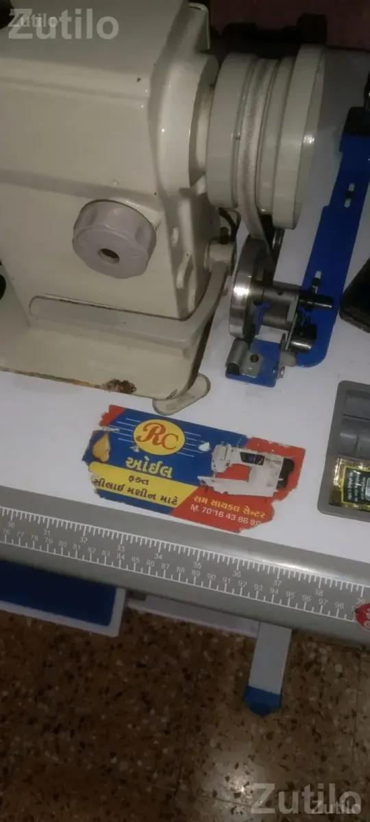 Juki Industrial Sewing Machine with Motor - ટેક્સટાઇલ મશીનરી - ભાવનગર શહેર - Image 3