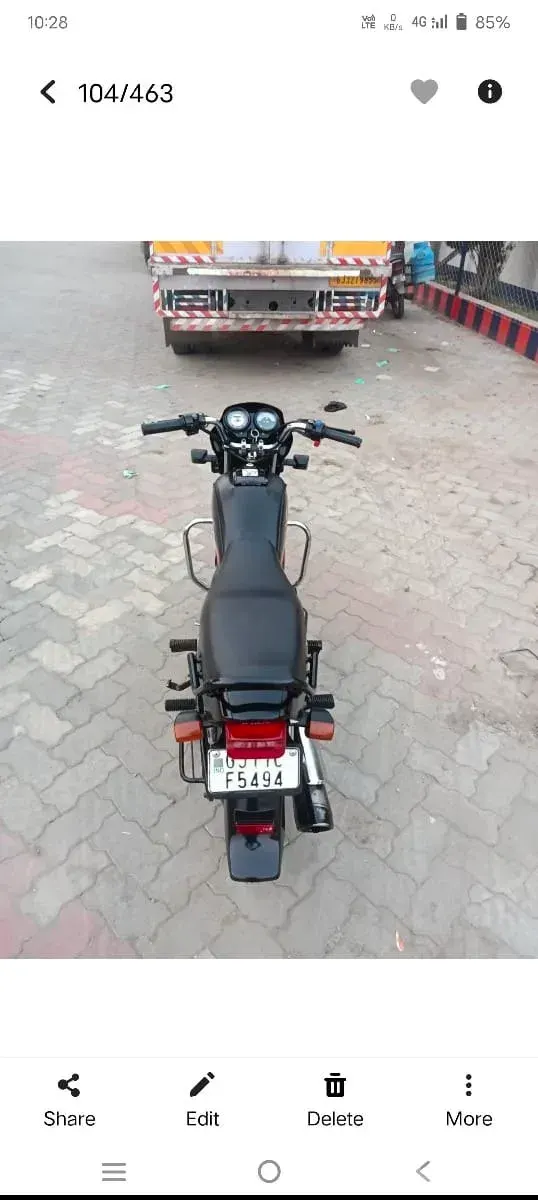 Hero Splendor 2021 Model Bike - બાઇક્સ - માંગ્રોળ - Image 3