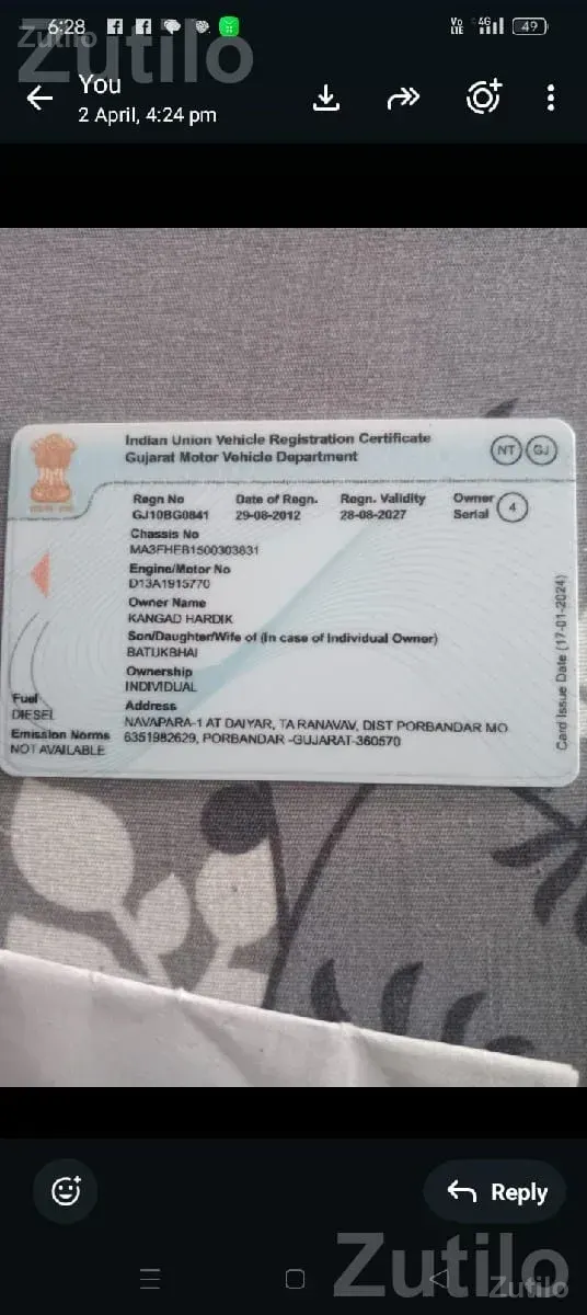 White Maruti Suzuki Swift ZDi Diesel - Cars - Ranavav - Image 3