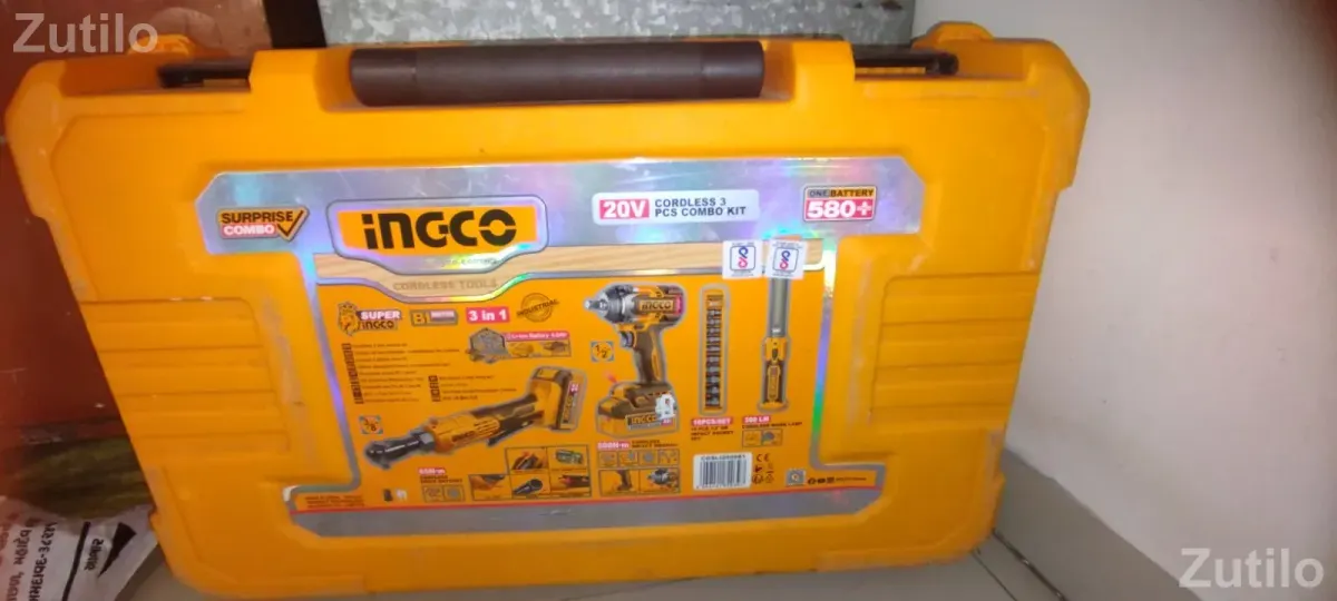 Ineco 20v 3pcs combo kit - ટૂલ્સ અને હાર્ડવેર - અમદાવાદ શહેર - Image 3