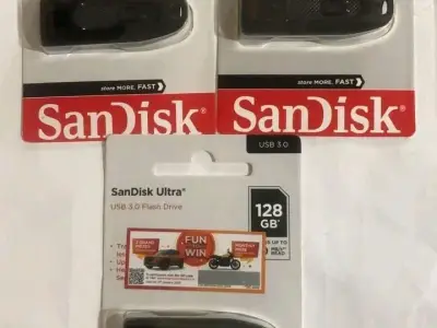 SanDisk Ultra USB 3.0 Flash Drive 32GB 64GB 128GB