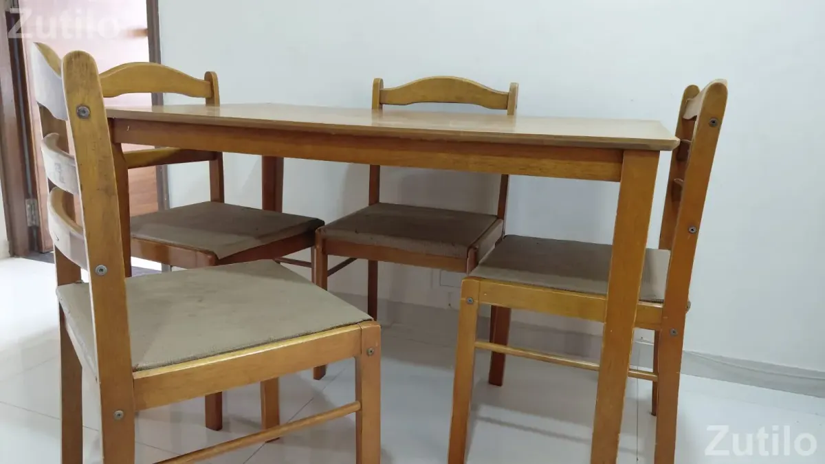 Dining table (wooden ) 4 chair - ડાઇનિંગ ટેબલ - અમદાવાદ શહેર - Image 5