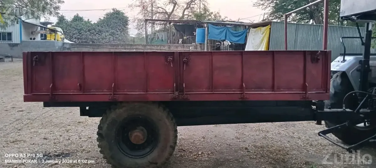 Heavy Duty Metal Trolley Trailer Body - ઓટો પાર્ટ્સ - વાઘોડિયા - Image 4