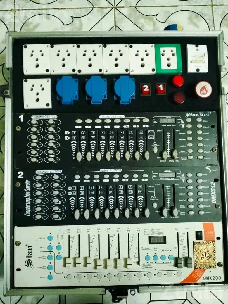 Stage Truss Light Set with 4 Beam Moving Heads - પ્રોગ્રામ માટેની વસ્તુઓ - ગોંડલ - Image 2