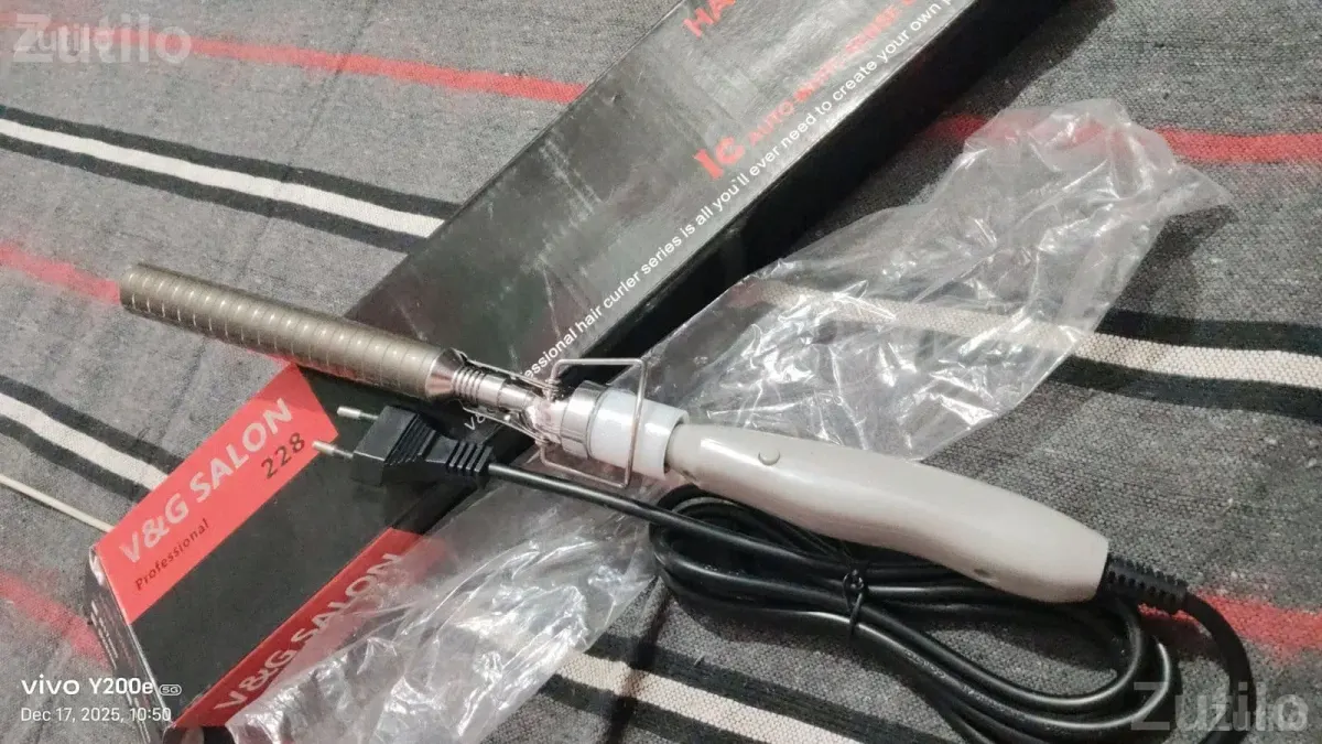 Hair Ionic Tong Curler V&G Salon 228 - અન્ય ઘરેલુ ઉપકરણો - સિદ્ધપુર - Image 5