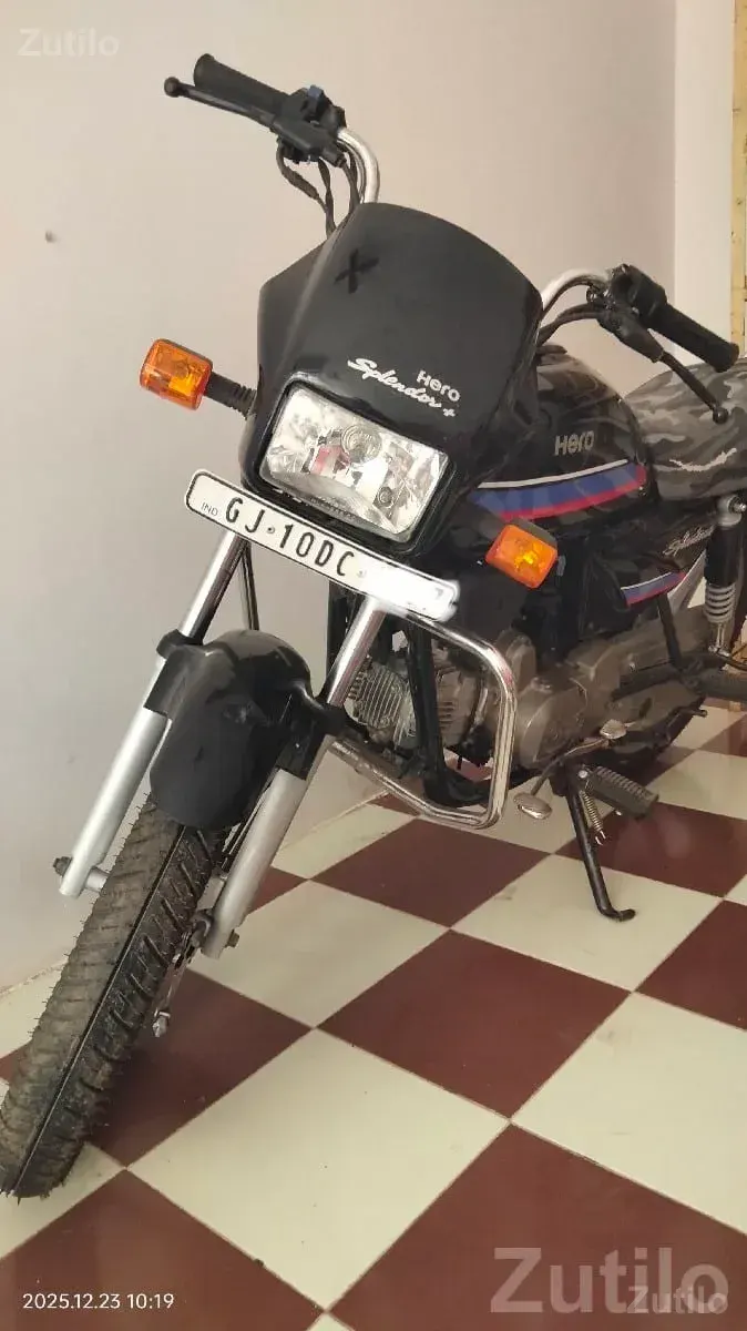 Hero Splendor Plus 2019 Bike for Sale - બાઇક્સ - ખંભાળિયા - Image 2