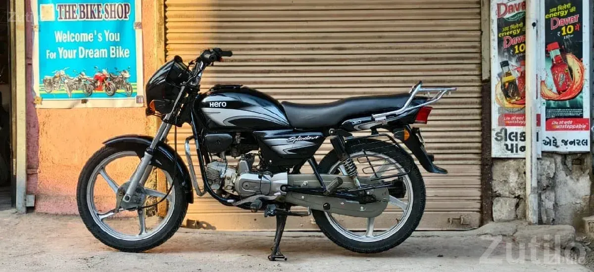 Hero Splendor 2017 Self Start Bike - બાઇક્સ - ભેસાણ - Image 3