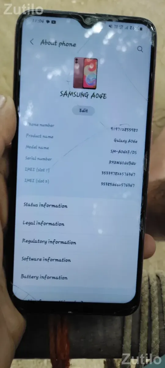 Samsung a04e - મોબાઇલ ફોન - પાટણ શહેર - Image 2