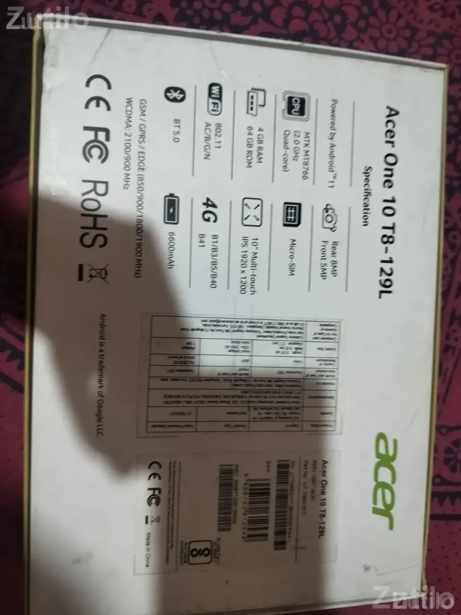 Acer One 10 T8-129l tablet - Tablets - Vadodara City - Image 3