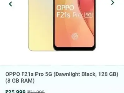 OPPO F21s Pro 5G 128GB 8GB RAM Phone OPPO F21s Pro 5G 128GB 8GB RAM Phone