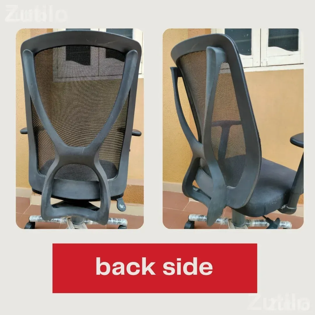 X-Mesh Medium Back Ergonomic Office Chair with Adjustable Armrest - ઓફિસ ફર્નિચર - અમદાવાદ શહેર - Image 4