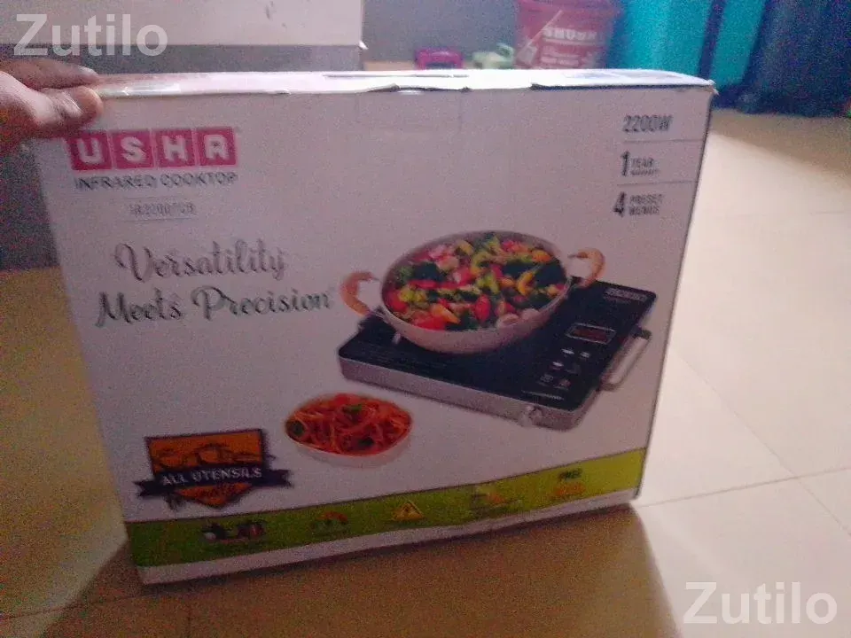 New Usha Induction infrared cooktop - ગેસ સ્ટોવ / ઈન્ડક્શન કૂકર્સ - પલસાણા - Image 5