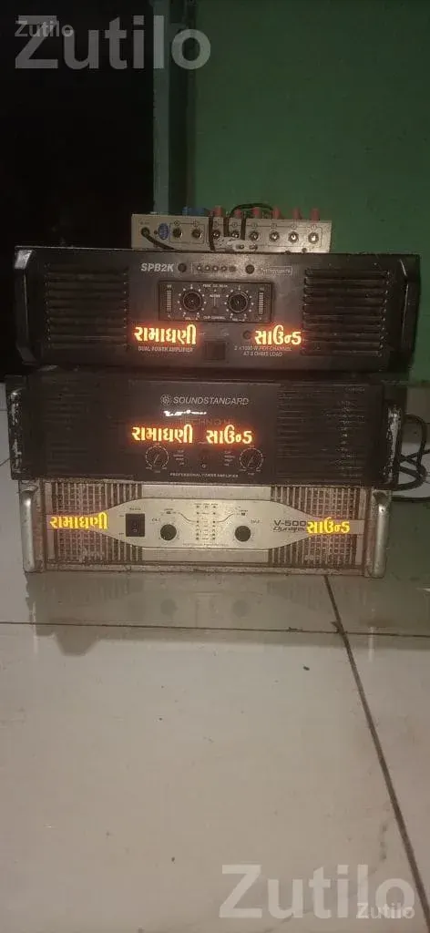 DJ Sound Speaker Set for Events - પ્રોગ્રામ માટેની વસ્તુઓ - ધ્રાંગધ્રા - Image 3