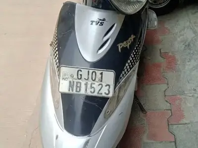 TVS Scooty Pep Silver Black Scooter TVS Scooty Pep Silver Black Scooter