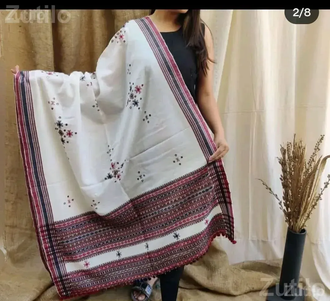 Handmade Kutch Warm Shawl for Women - Women's Wear - Mandvi - Image 4