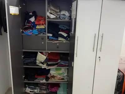 Foldable two Cupboard with mirror Foldable two Cupboard with mirror