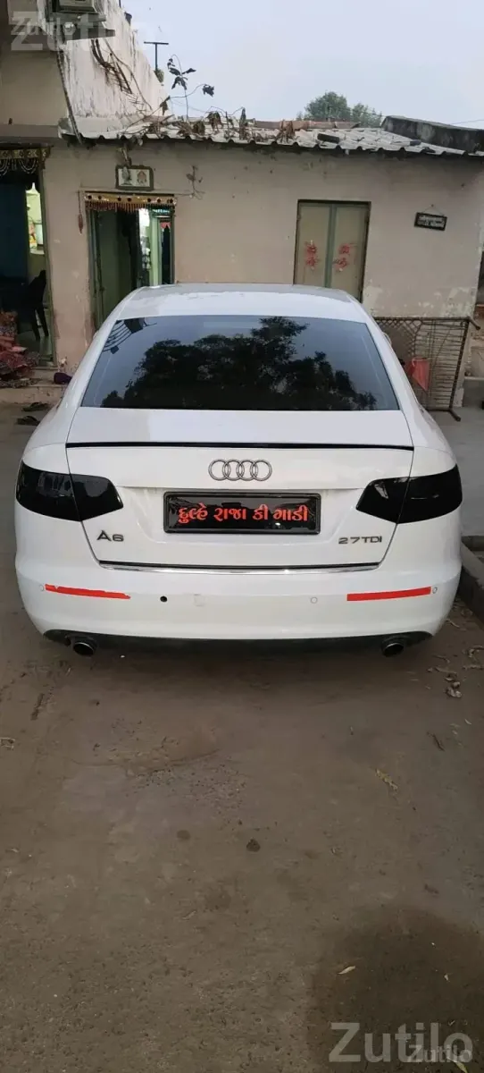 Audi A6 2010 White Sedan - કાર - પાલનપુર - Image 2