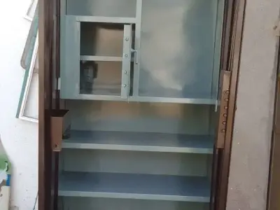 Steel Storage Cupboard with Shelves Steel Storage Cupboard with Shelves