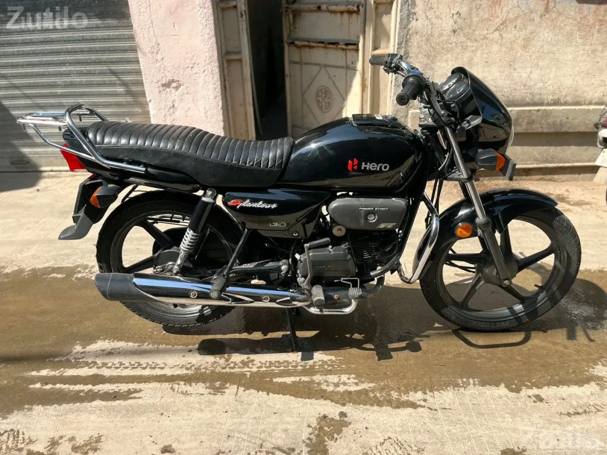 Hero Splendor Plus 2022 Bike 11700 Km - Bikes - Rajkot City - Image 3