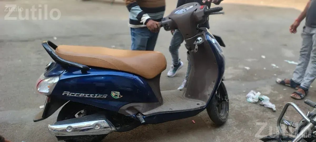 2021 Suzuki Access Scooter in Good Condition - બાઇક્સ - ખંભાળિયા - Image 2