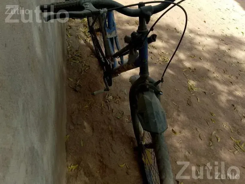 Blue City Bicycle with Rear Carrier - સાયકલ - ભુજ - Image 3