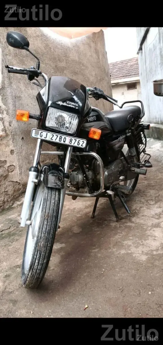 Hero Splendor Plus 2017 Bike for Sale - બાઇક્સ - અમરેલી - Image 4