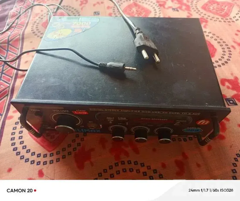 Climax Digital Amplifier with USB SD FM AUX - ઇલેક્ટ્રોનિક ઍક્સેસરીઝ - કેશોદ - Image 2