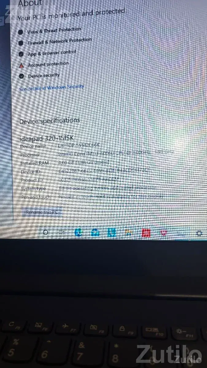 Lenovo IdeaPad 320 i5 6th Gen Laptop - Laptops & Computers - Porbandar City - Image 3