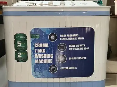Croma washing machine 7.5kg to sell